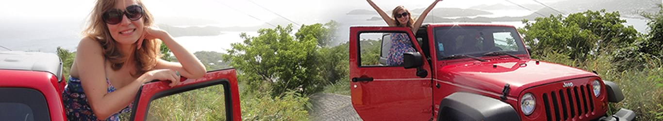 rent a Jeep in St. Thomas US Virgin Islands